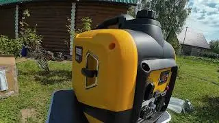 Просто пушка! Инверторный генератор Denzel GS-2200is. Обзор, распаковка, тест!