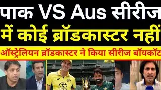 Pak Media Crying No Broadcaster Ready To Show Pakistan Vs Australia T20 Series | Pak Reacts