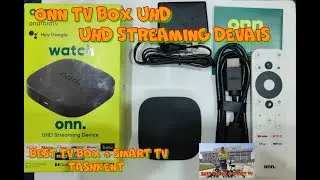 Onn TV BOX UHD Streaming Device. Не забудьте поставить лайк!!!