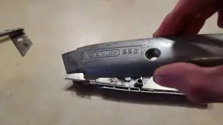 How to change the Blade on a utility knife