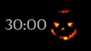 30 minute Halloween Timer with scary alarm.