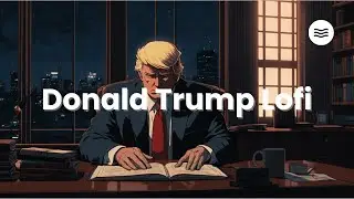 Donald Trump Lofi Beats 4K [chill lo-fi hip hop mix]