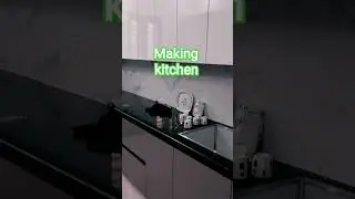 #nizam #finishing #carpenter #modular #kitchen#kitchen #ka #size #25 x 30#inter #pass# kit#chimney#🪑