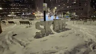 Walking in Snow