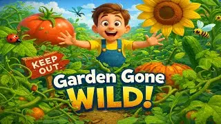 The Day Benny's Garden Went Bonkers | A Silly Kids Story with Lessons for Little Learners