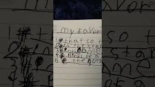 My top 5 favorite songs