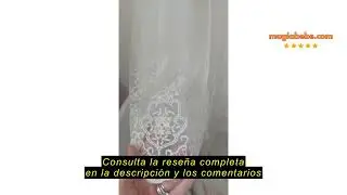 Rese&ntilde;a del Leideur Vestidos de Bautizo Ni&ntilde;as Largas Blancas Vestidos para Ocasiones Especiales Cumpl