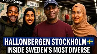 Халлонберген Стокгольм 🇸🇪 | Внутри самого разнообразного района Швеции (67% иммигрантов!)