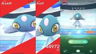 Duo Azelf with Mewtwo (No Weather Boost)