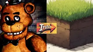 Making Freddy Fazbear In Minecraft  ( Day 1 )