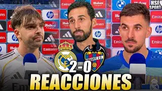 🔴 DECLARACIONES de ASENCIO CEBALLOS y ARBELOA post partido REAL MADRID 2-0 LEVANTE | HSF Sport