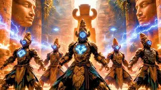 Surreal AI Tribal Dance | The Lost Desert City of Sah'Kara – 4K | AI Art | AI Music
