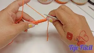 TEJE FÁCIL Y RÁPIDO PUNTO ZIG ZAG