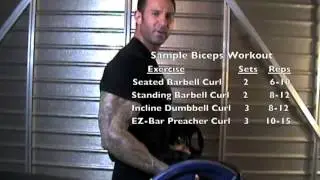 Seated Barbell Curl by Jim Stoppani
