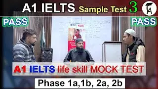 Пробный тест IELTS A1 3: полный тест IELTS Life Skills: полный тест A1 Speaking and Listening