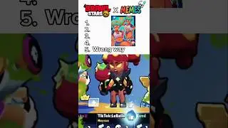 The End🤣 THE BEST 5 Memes in Brawl Stars🔥 #brawlstars #brawlstarstiktok #бравлстарс