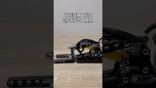Pneumatic Lifting Arm #lego #technic #mechanism #pneumatic