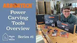 ARBORTECH POWER CARVING TOOL REVIEW INTRODUCTION: An Overview  of the complete line of tools #1 of 6