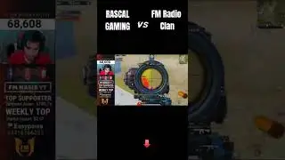 FM Radio clan vs RASCAL GAMING | @fmnasiryt @fmradioyt | #fmnasiryt #fmradiogaming #shorts