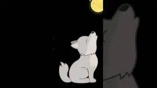 🐺 Listen to the Wolf Howl! 🌕 | Magical Wolf Sounds for Kids | Animal Sounds for Kids