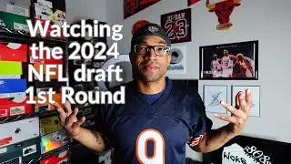 Watching NFL 2024 draft Bears 1st round picks