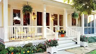 AMAZING! FRONT PORCH GARDEN PLANTERS IDEAS | BEST CONTAINER PLANTER FOR BEAUTIFUL PORCH GARDENING