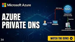 How to setup Azure Private DNS | Azure Administrator (AZ-104) Part 34