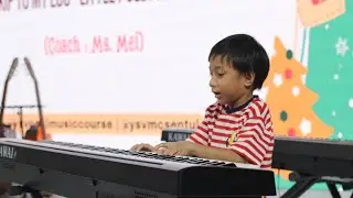 Toby Izyan Ngantung - Skip to My Lou, Little Polly Flinders | Piano | YSVMC Christmas Concert 