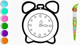 How To Draw Alarm Clock | Easy Drawing for Kids