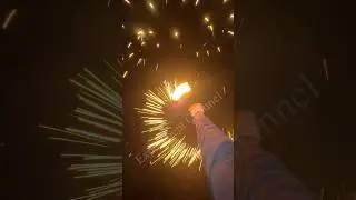 Sparkler trick (experiment) #shorts #fireworks #firecraker #tricks #sparkler #lifehack