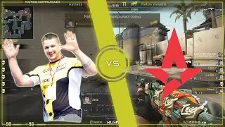 Na'Vi Zeus vs Astralis | ACE with AK-47 |