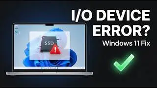 Fix I/O Device Error on External Hard Drive (Windows 10/11)