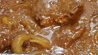 ЗАПЕЧЕННЫЙ ТУШЕНЫЙ КУБИЧЕСКИЙ СТЕЙК!