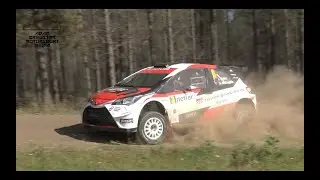 Lewis Bates Toyota Yaris AP4 @ Netier National Capital Rally 2020