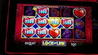 Lock it Link slot... max bet...Big Win!! 😊😊