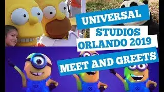 Universal Studios Orlando Meet and Greets: Meeting All the Characters