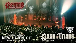 Kreator-FULL SET (LIVE) 10/05/24 Klash of the Titans Tour-College Street Music Hall, New Haven, CT