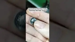 Special Pan Wafer Head Screw with Knurl Serration Under Head Screw Making Machine Funnel Head Screw.