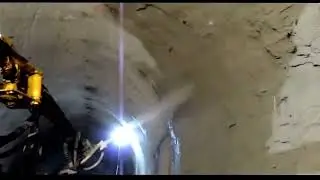 Торкрет установки Putzmeister  SPM 500 Wetkret (пример работы)
