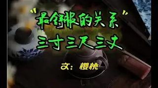 最舒服的关系：三寸 三尺 三丈