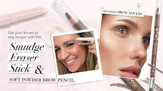 How to Use Our Soft Brow Powder Pencil & Smudge Eraser Stick
