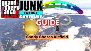Junk Energy Skydives Gold Medal Guide Sandy Shores Airfield GTA Online
