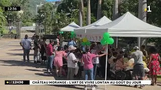 Un’ ti zourné lontan pou marmay au Château Morange à Saint-Denis