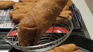 Seafood Eggrolls #SeafoodEggrolls #Crab #Shrimp #Salmon