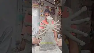 Kumartuli 2025 | Durga Puja 2025 | Durga Idol Making | Kumartuli Durga Thakur Making Durga Puja Song