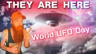 THEY ARE HERE! World UFO Day: Multiple UFOS Caught on Video ￼