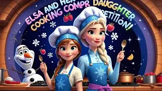 Elsa and Her Daughter's Magical Cooking Competition | Frozen Bake-Off SongIncludes 