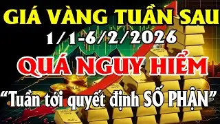 📉 GIÁ VÀNG GÃY MẠNH – TUẦN TỚI CÒN RƠI SÂU HƠN?