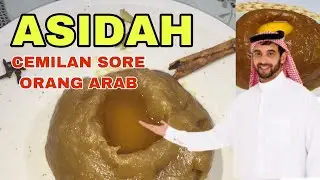 ASIDAH CEMILAN SORE ORANG ARAB || BIKINNYA GAMPANG BANGET | GAK BAKAL GAGAL