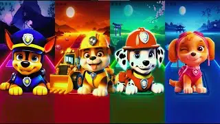 Marshall VS Paw Patrol VS Ryder VS Rubble - Tiles Hop EDM Rush8